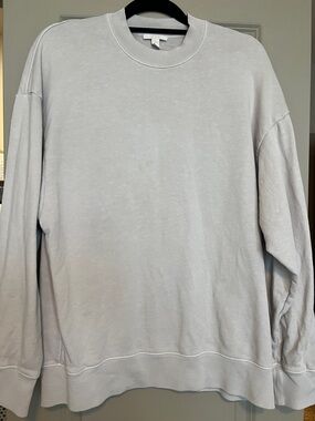 Women’s COS Light Gray Crewneck Sweatshirt